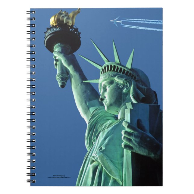 Statue of Liberty image for Photo-Notebook Spiral Notebook (Front)