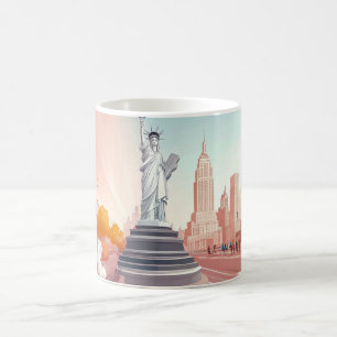 Statue of Liberty in New York City. Coffee Mug