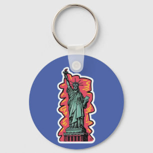 Statue of Liberty Key Ring