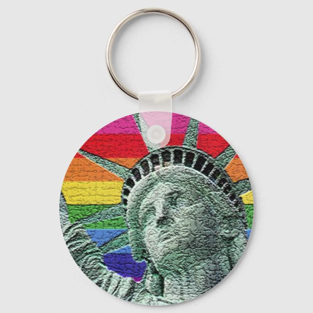 statue of liberty key ring (Front)