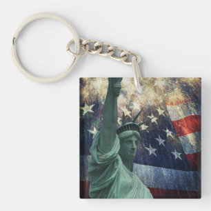 Statue of Liberty Key Ring