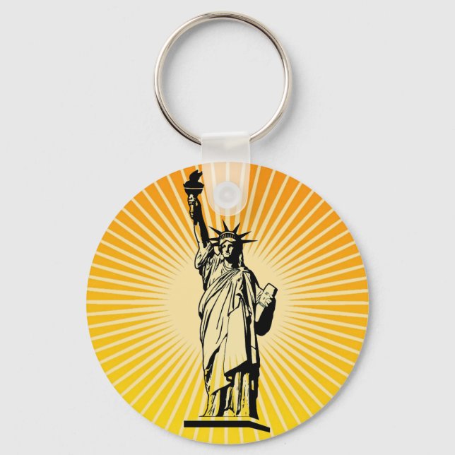 Statue of Liberty Keychain (Front)