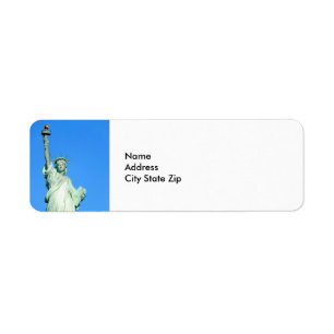 Statue of Liberty Label