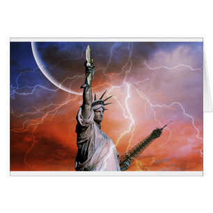 Statue of Liberty Lightening.