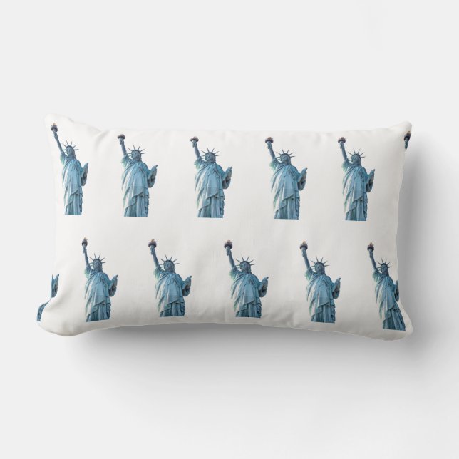 Statue of liberty  lumbar cushion (Front)