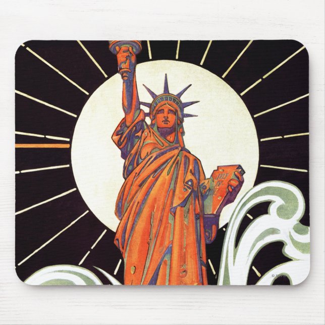 Statue of Liberty Mouse Pad (Front)