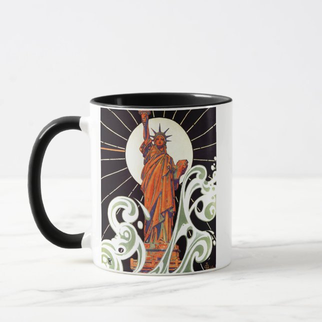 Statue of Liberty Mug (Left)