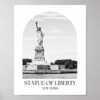 Statue of Liberty New York Arch Photo Print
