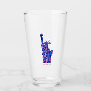 Statue of Liberty-New York City-4th of July- Glass