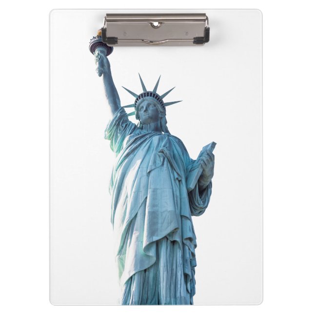 Statue of Liberty New York City Clipboard (Front)