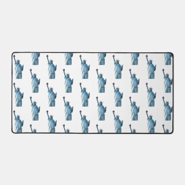 Statue of Liberty New York City Desk Mat (Front)
