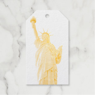 Statue of Liberty New York City Gift Tags