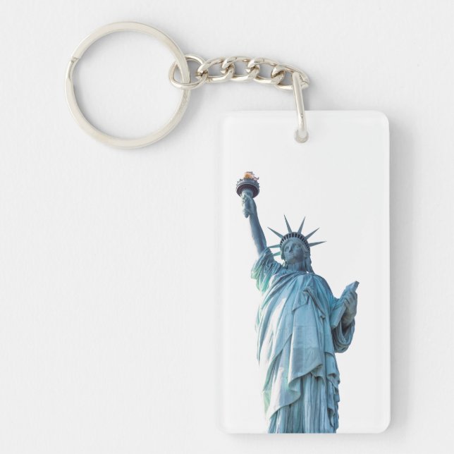 Statue of Liberty New York City Key Ring (Front)