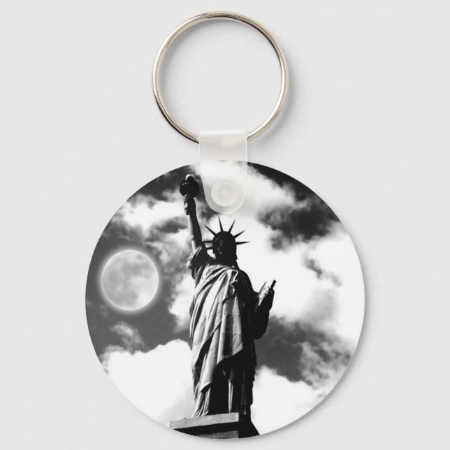 Statue of Liberty New York City Key Ring (Front)