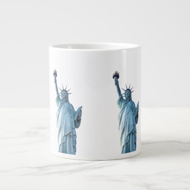 Statue of Liberty New York City Large Coffee Mug (Front)