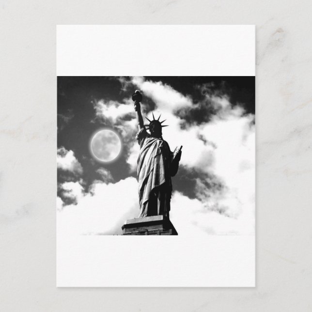 Statue of Liberty New York City Postcard (Front)