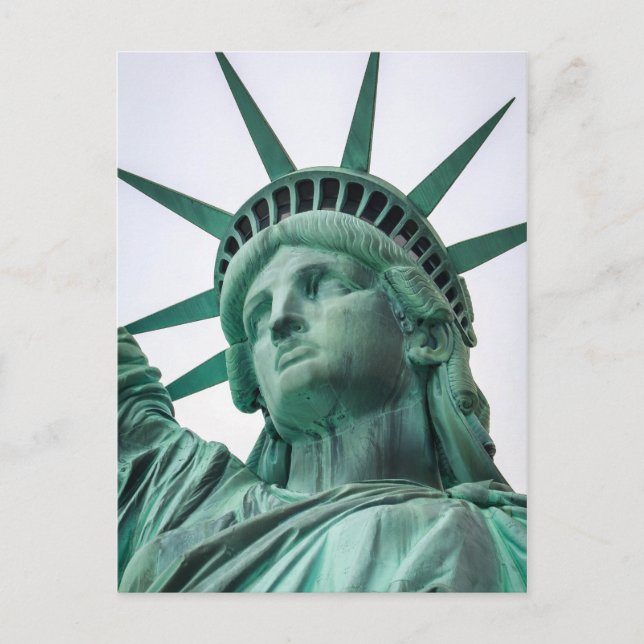 STATUE OF LIBERTY, NEW YORK CITY POSTCARD (Front)