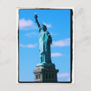 Statue of Liberty - New York City Postcard