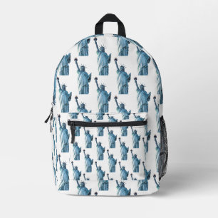 Statue of Liberty New York City Printed Backpack