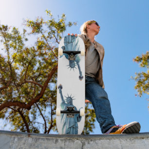 Statue of Liberty New York City Skateboard