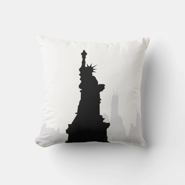 Statue of Liberty, New York Cushion (Front)