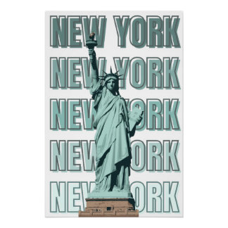 Statue of Liberty New York poster