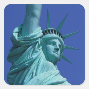Statue of Liberty, New York, USA 8 Square Sticker