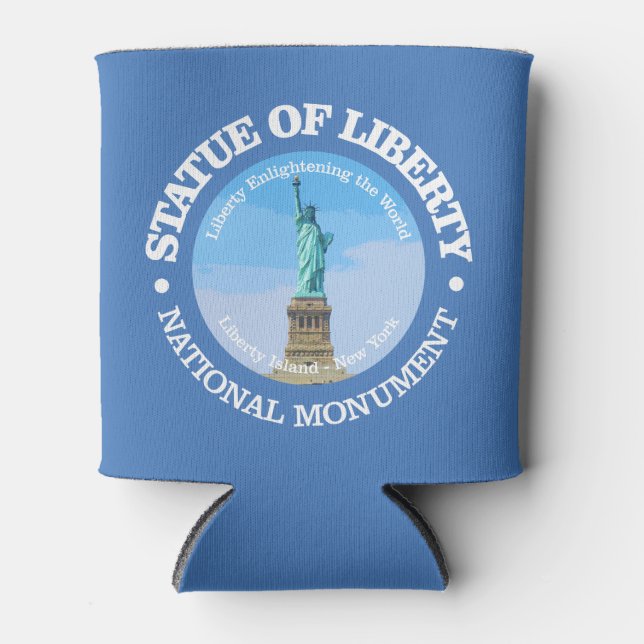Statue of Liberty (NM) Can Cooler (Front)