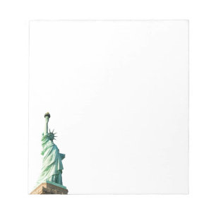 Statue of liberty notepad