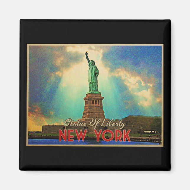Statue Of Liberty NYC Magnet (Front)
