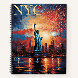Statue of Liberty, NYC, Notebook