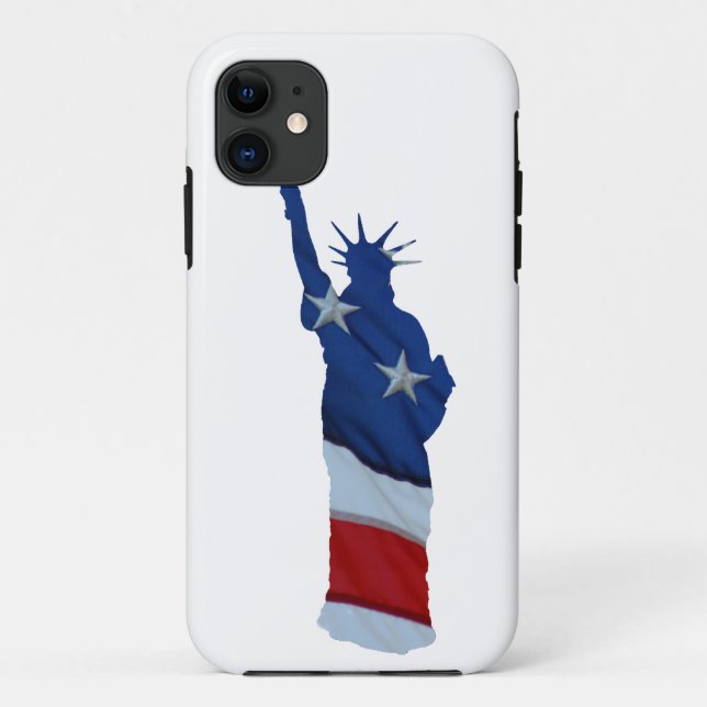 Statue of liberty on any colour Case-Mate iPhone case (Back)