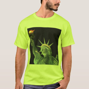 Statue of Liberty on Safety T-Shirt
