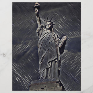 Statue of Liberty painting Flyer
