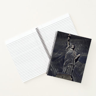Statue of Liberty painting Notebook