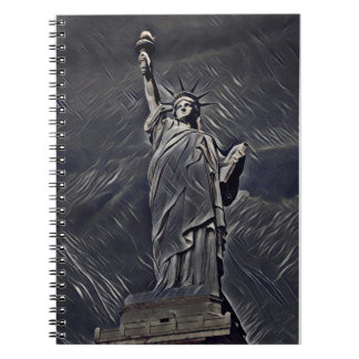 Statue of Liberty painting Notebook