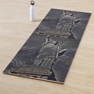Statue of Liberty painting Yoga Mat