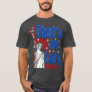 Statue of Liberty Patriotic American Pride 4th of T-Shirt
