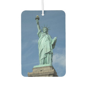 Statue of liberty photo car air freshener
