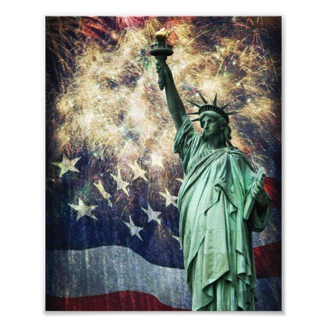 Statue of Liberty Photo Print (Front)