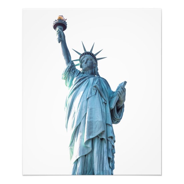 Statue of liberty    photo print (Front)