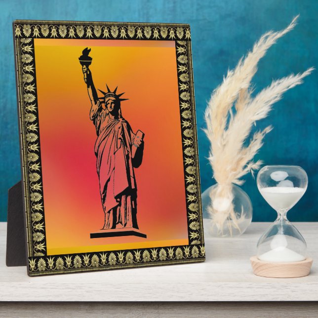 Statue of Liberty Plaque (Side)