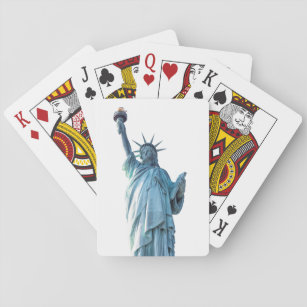 Statue of liberty playing cards