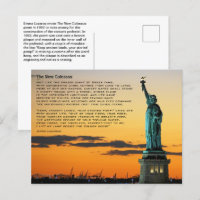 Statue of Liberty Poem, The New Colossus