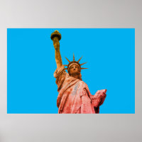 Statue of Liberty Pop Art