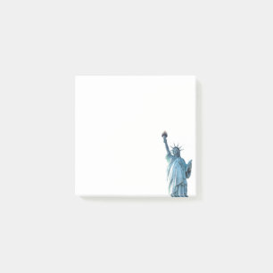 Statue of liberty post-it notes
