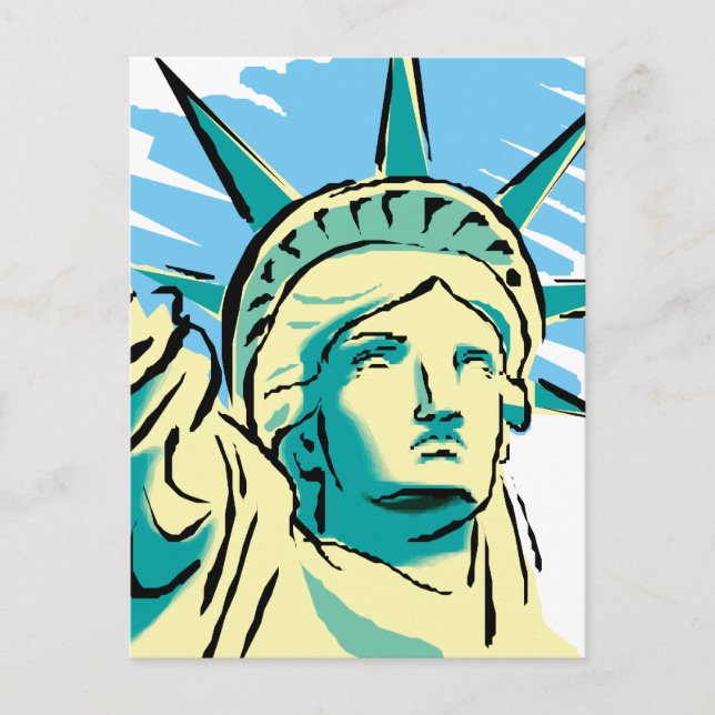 Statue of Liberty Postcard (Front)