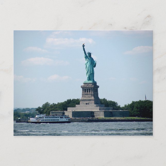 Statue of Liberty Postcard (Front)