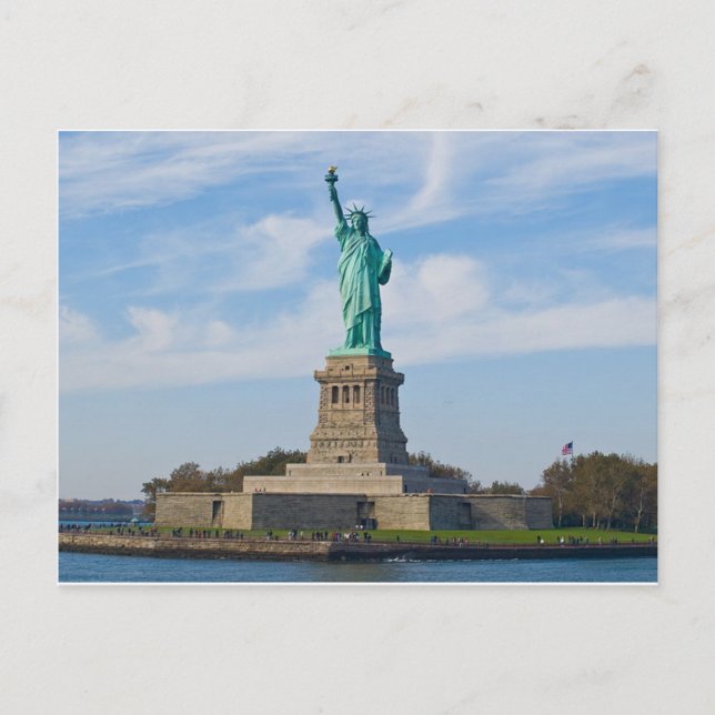 Statue Of Liberty Postcard (Front)