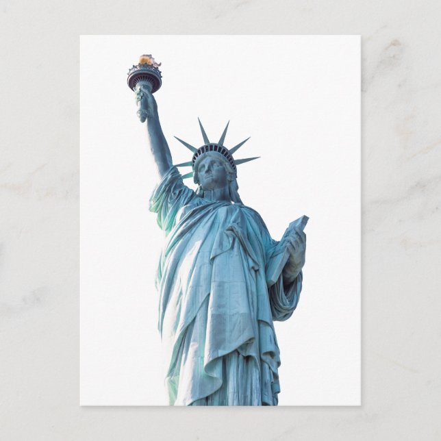 Statue of liberty  postcard (Front)